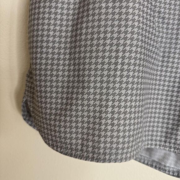 Legends Shorts Mens XL Gray Houndstooth Athletic Performance lightweight shorts - Picture 3 of 9